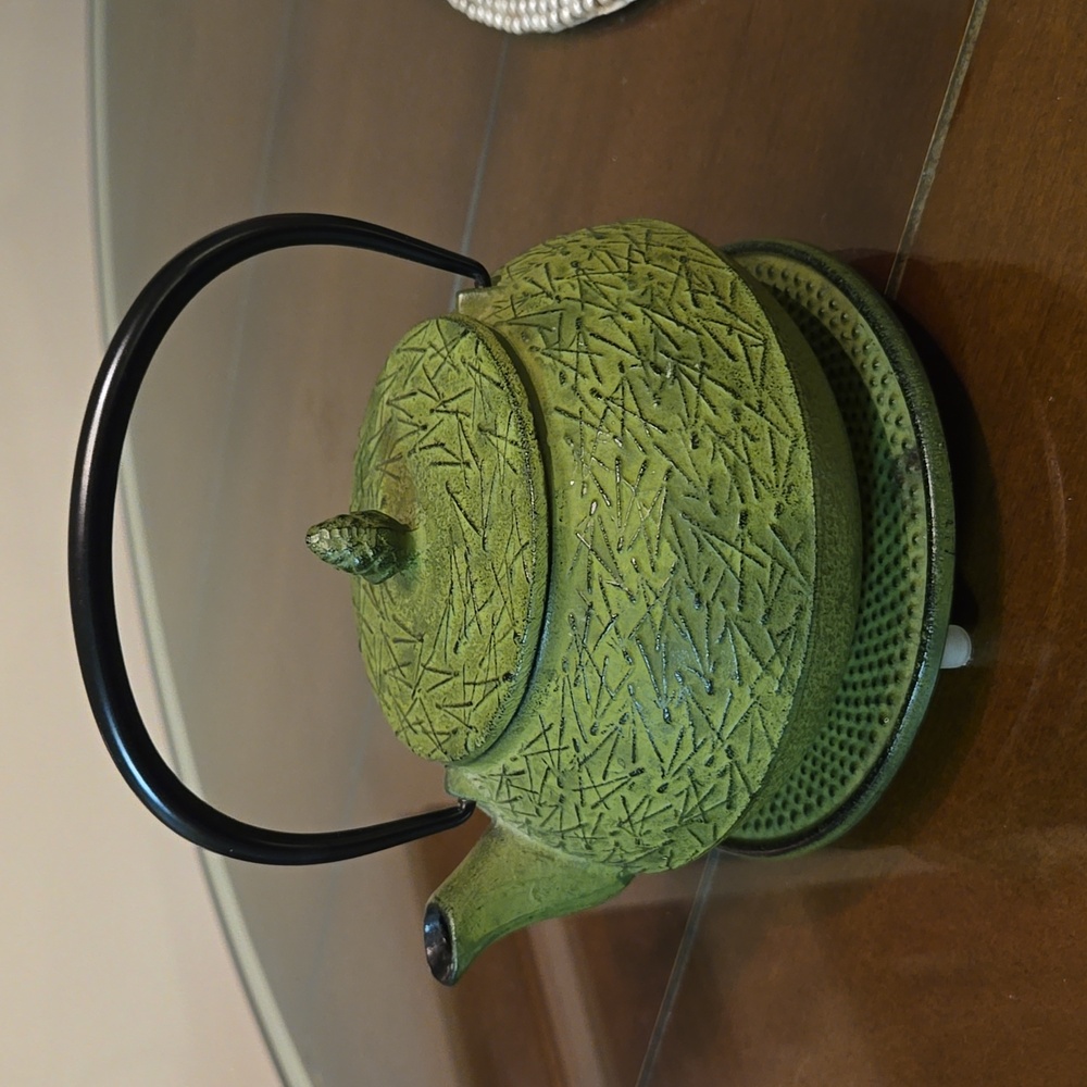 Iwachu tetsubin cast iron teapot for Teavana